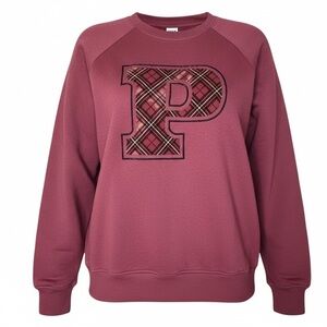 PINK Victoria's Secret Burgundy Crewneck Sweater